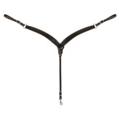 Weaver Turquoise Cross Skirting Leather Breast Collar